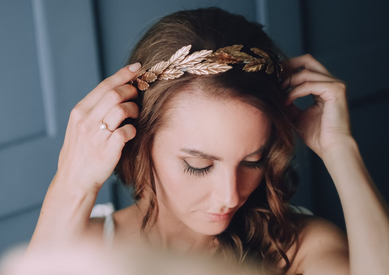 serre tête femme