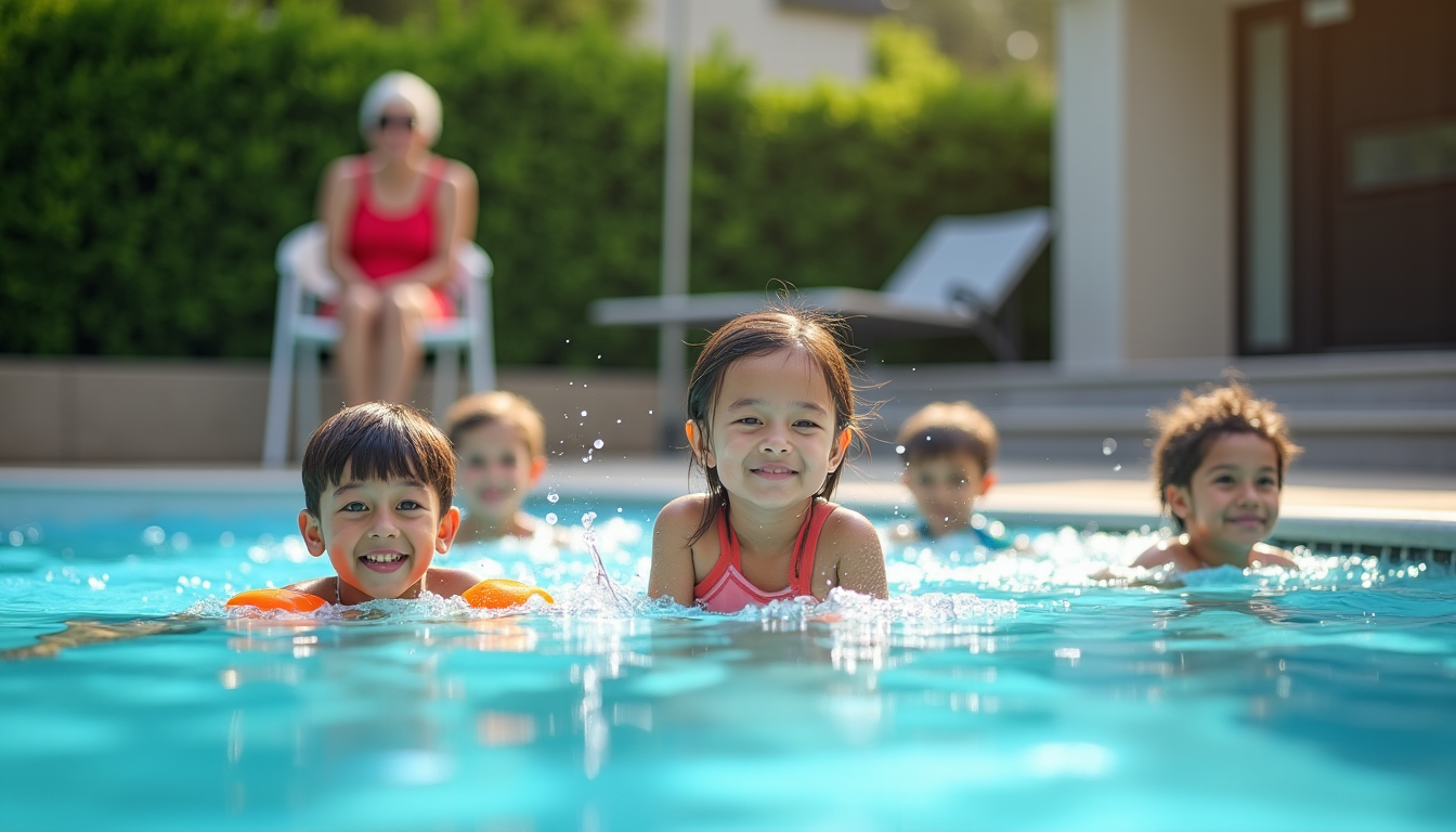 éviter la noyade chez les enfants et les seniors