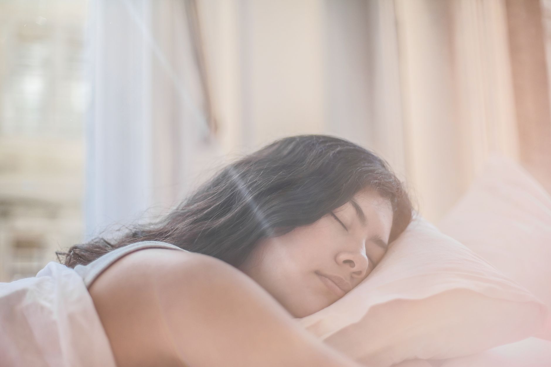 Femme qui dort