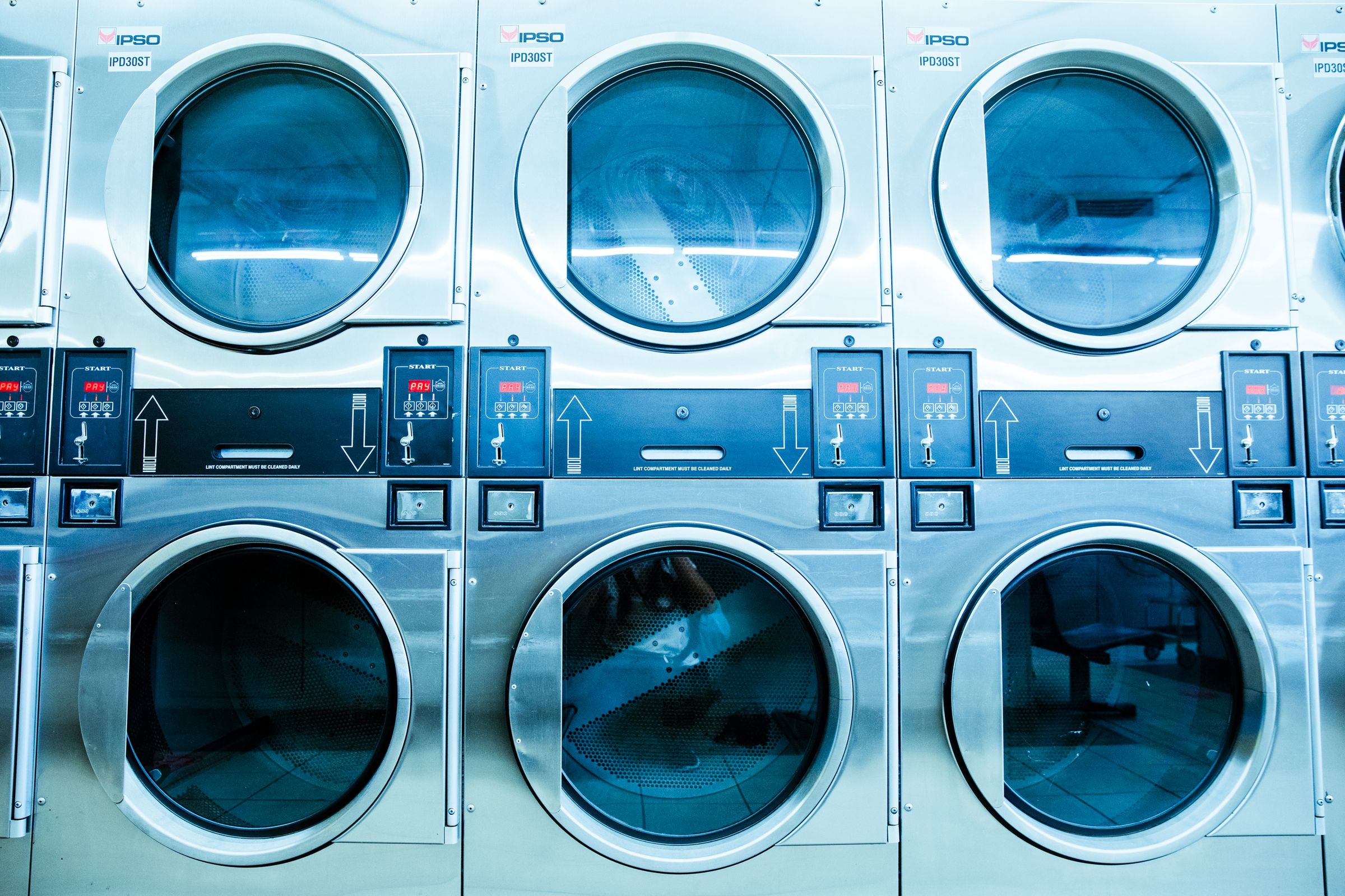 Linge propre sorti du lave-linge