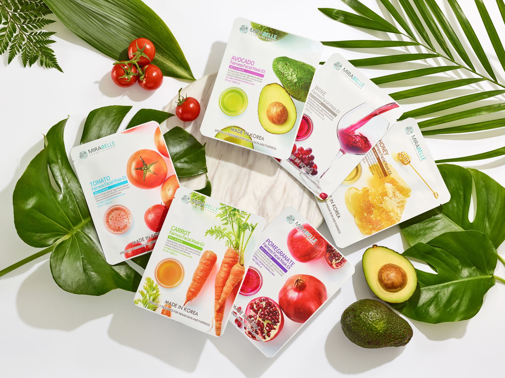 Ingredients cosmetiques naturels et miel pour soin visage