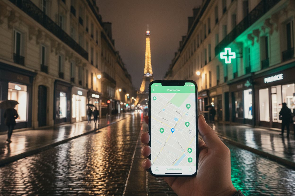Comment trouver une pharmacie de garde près de chez vous à Paris ?
