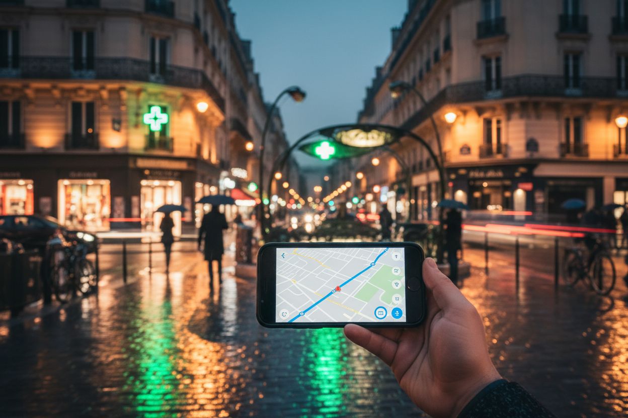 trouver une pharmacie de garde durant la nuit